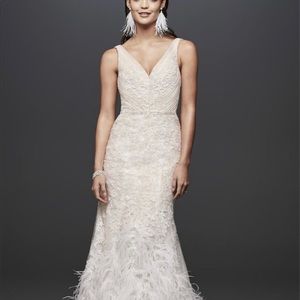 Galina Signature Mermaid Lace Wedding Gown